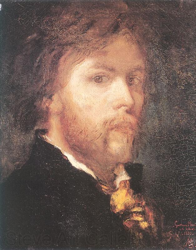 Gustave Moreau Self-Portrait Norge oil painting art